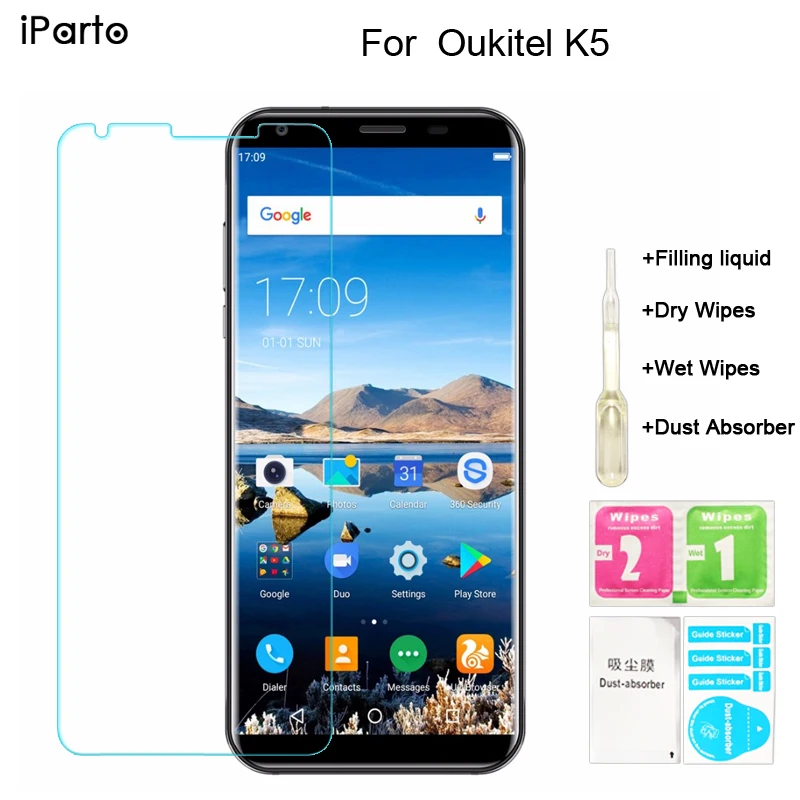 5 7 дюймовый Oukitel K5 закаленное стекло 100% Оригинал Премиум 9H 2.5D Защитная пленка для
