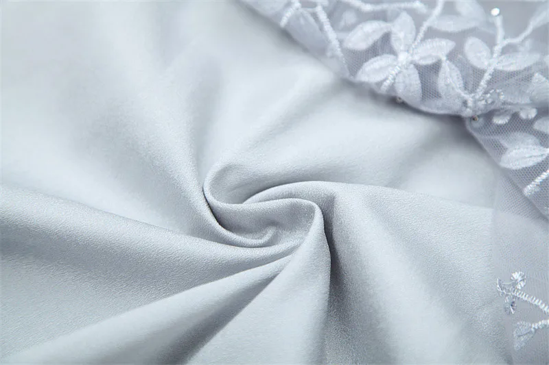 Summer Dresses Women Designer Butterfly Sleeves Transparent Beading Embroidery Asymmetrical Dovetail Tulle Party Dress Sexy