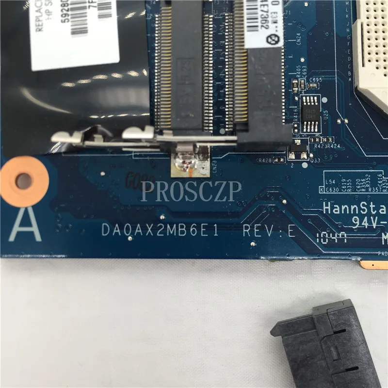Бесплатная доставка для G42 G62 CQ42 CQ62 592809 001 501 Материнская плата ноутбука DA0AX2MB6E1 REV:E
