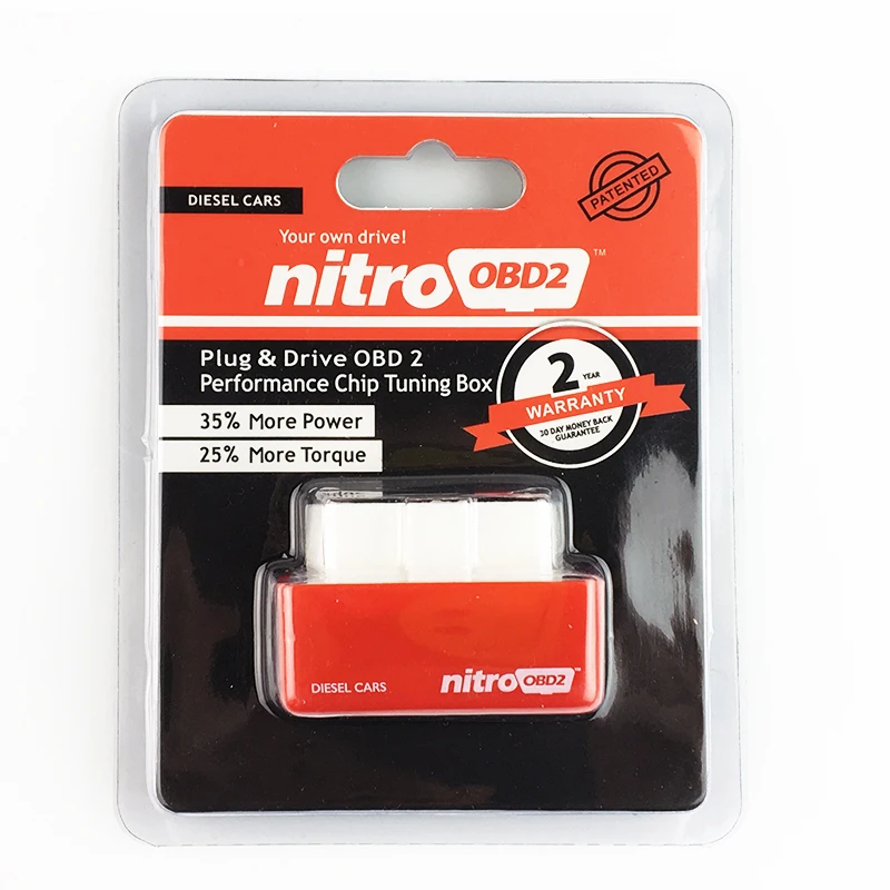 Автомобильный чип Diese Super Nitro OBD2 для автомобилей коробка тюнинга с большим