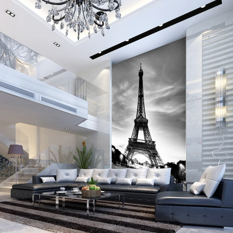 Обои для фотосъемки классические 3d обои диван черно белые стен papel parede|3d wallpaper|photo