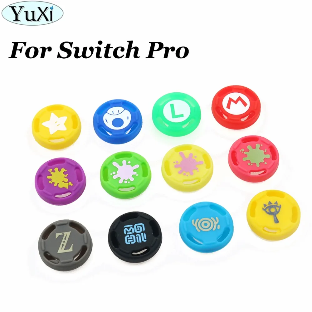YuXi 2 шт. сменный силиконовый чехол для джойстика Switch Pro PS3 PS4 XBOX ONE 360|Запасные части|