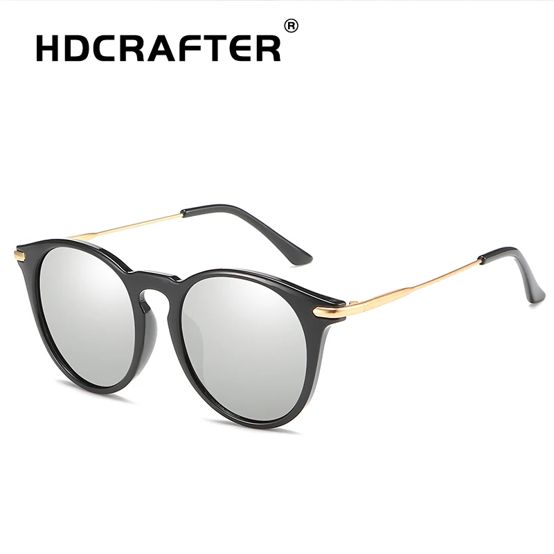 HDCRAFTER Модные солнцезащитные очки Женщины поляризованные овальные женские для