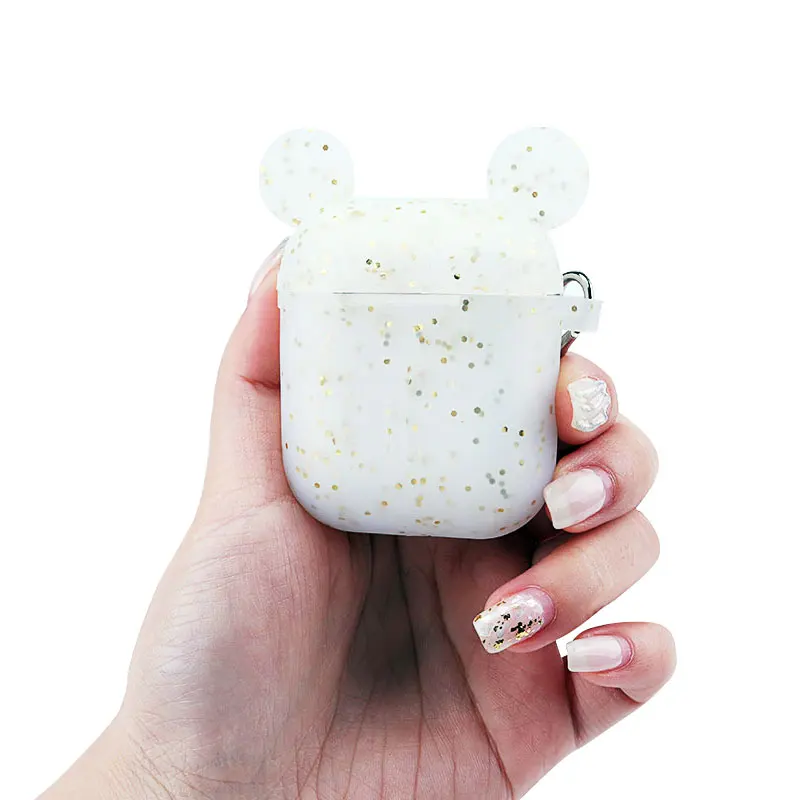 

Soft Silicone Case For Apple Airpods 2nd Shockproof Cover For Apple AirPods 1 Earphone Cases for Air Pods Protector Case