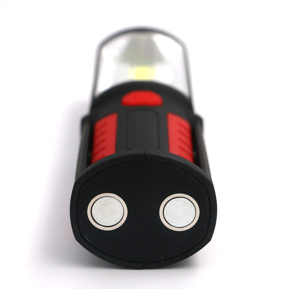 USB Перезаряжаемый COB светодиодный светильник-вспышка COB светильник+ 1 Светодиодный Фонарь ручной работы фонарь Магнитный Водонепроницаемый аварийный светодиодный светильник