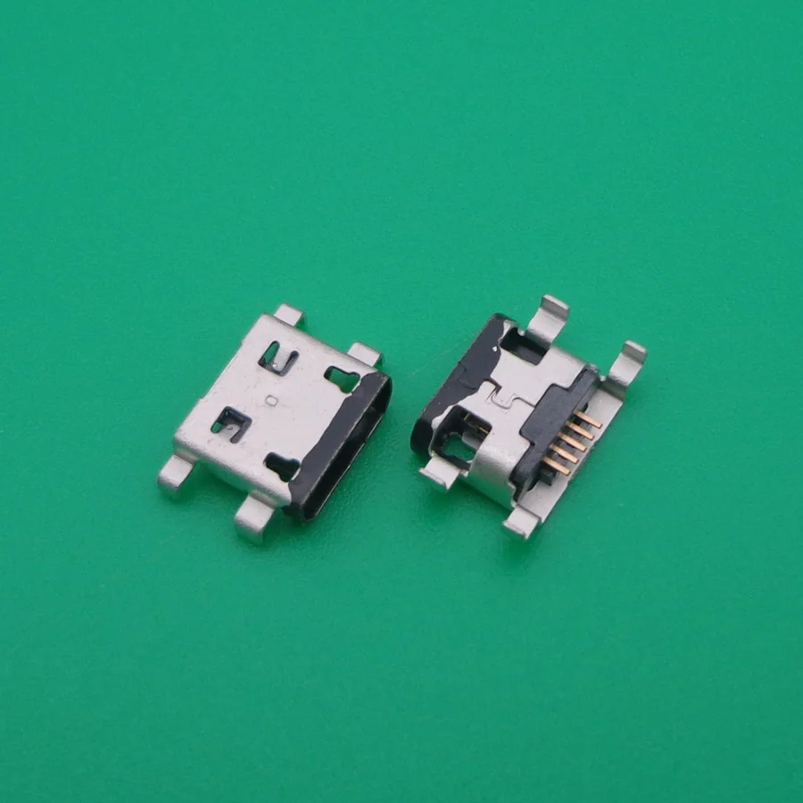 

100pcs Micro Mini USB for BQ-5504 strong shock selfie charger port USB dock charging port connector