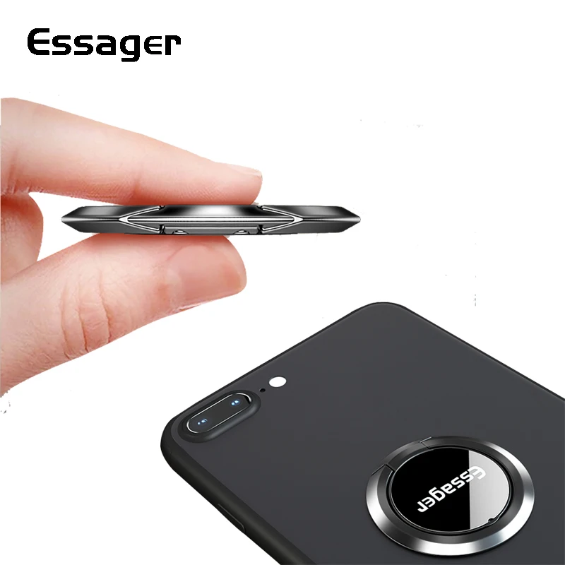 Essager кольцо держатель для iPhone Xiaomi mi 9 Красный mi Note 8 сотовый телефон кольцо подставка для смартфона поддержка магнитный автомобильный держатель