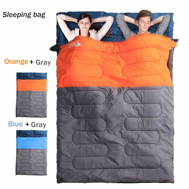 Спальный мешок для пары 3 5 кг с подушкой спальный Гигантский двойной 2 подушками