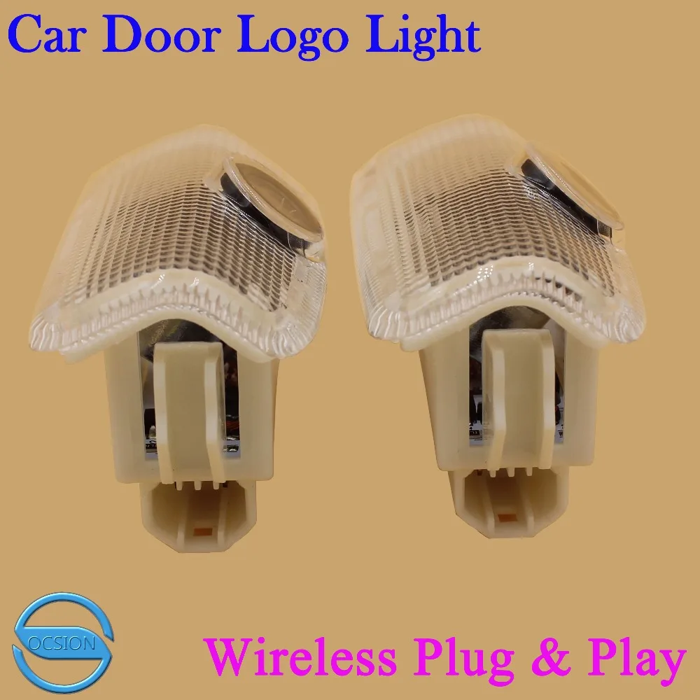 2X светодиодный светильник беспроводной лазерный Предупреждение ющий для Infiniti QX60