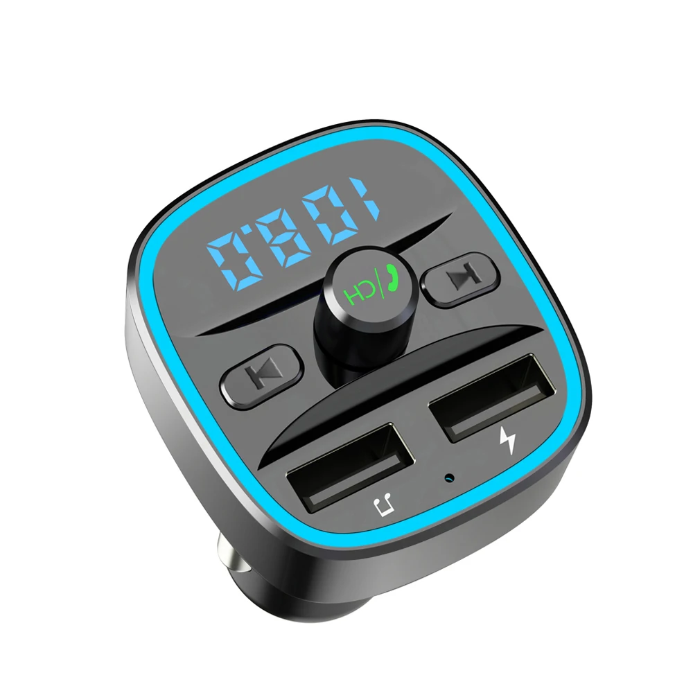 CDEN Автомобильный mp3 музыкальный плеер Bluetooth 5,0 приемник fm-передатчик двойной USB Автомобильное зарядное устройство U диск TF карта музыкальный плеер без потерь