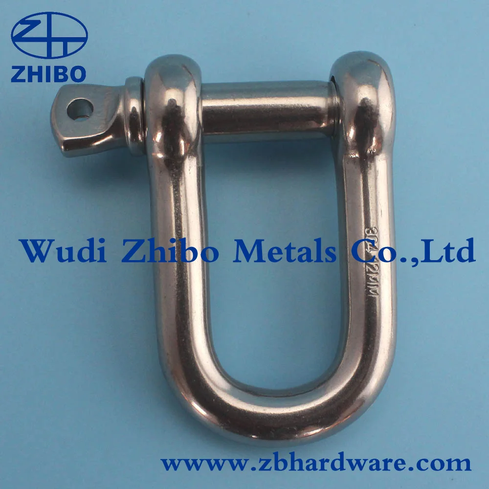 

3pieces per lot Stainless Steel U Shape Shackles with Screw Pin Boating Anchor Accessories