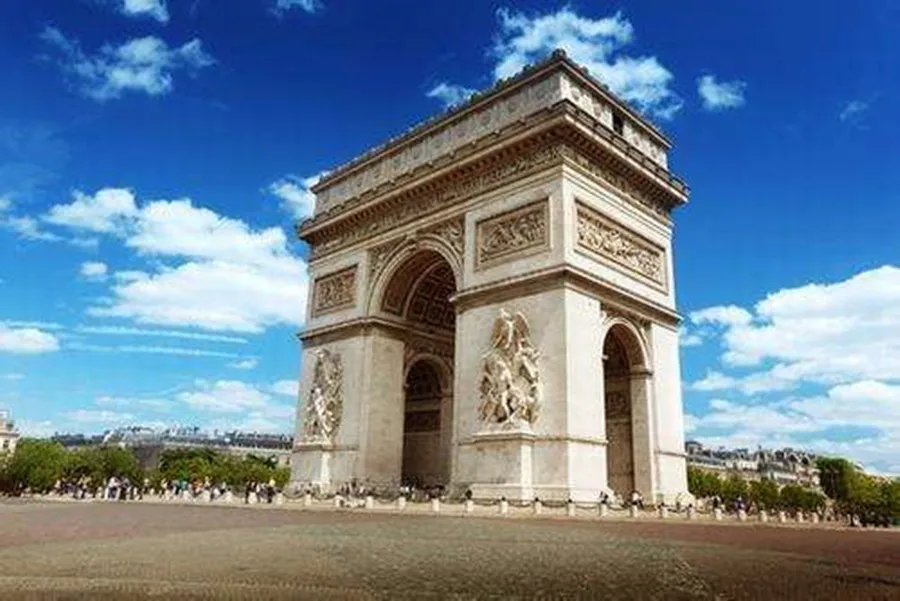 Алмазная картина полностью квадратный Французский Пейзаж АРК де Триумфальная
