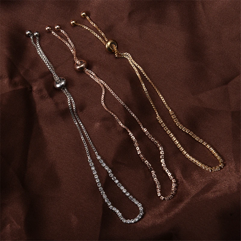 Женский стильный элегантный браслет из сплава регулируемый коготь со стразами