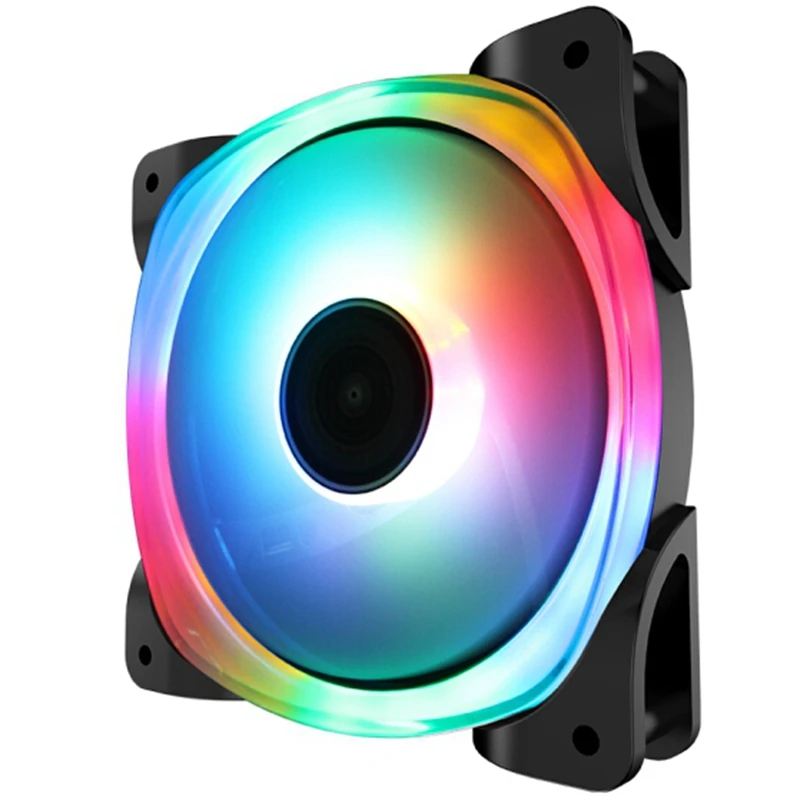 Вентилятор для ПК Jonsbo Fr 701 12 см Rgb Aura светодиодный охлаждающий вентилятор