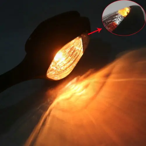 Крутой Янтарный указатель поворота зеркала заднего вида для HONDA CBR1000RR 08-13 09 10