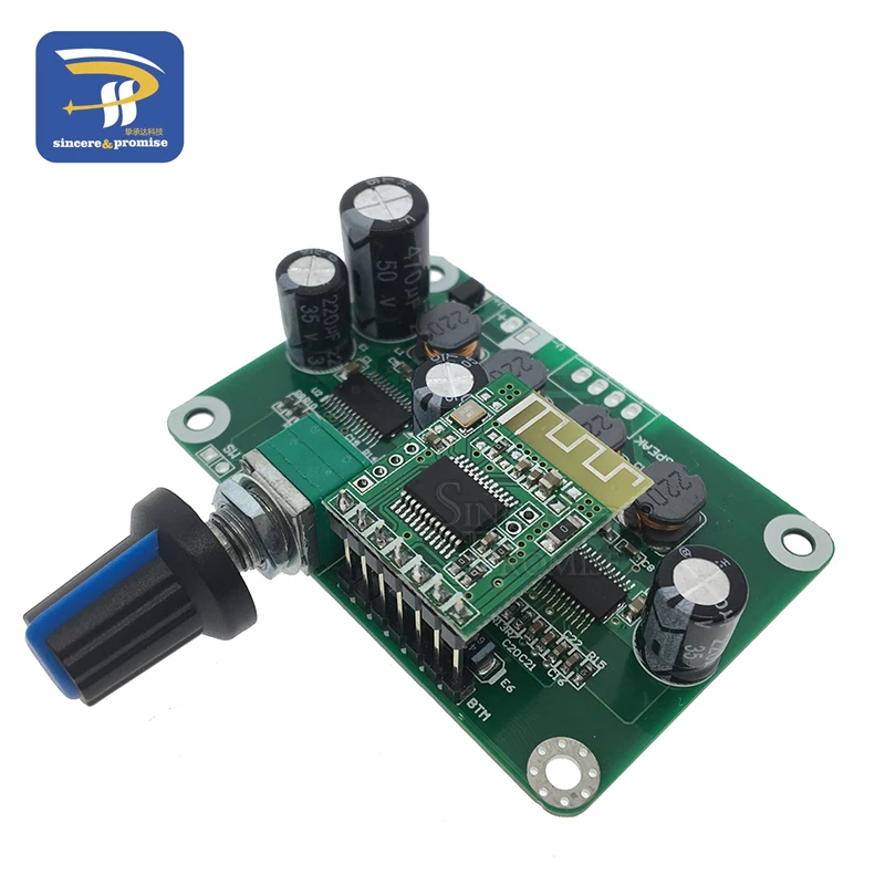 Bluetooth 4,2 TPA3110 30 Вт+ 30 Вт PBTL цифровой стерео аудио Мощность модуль усилителя 12 V-24 V автомобиль для Портативный USB Динамик