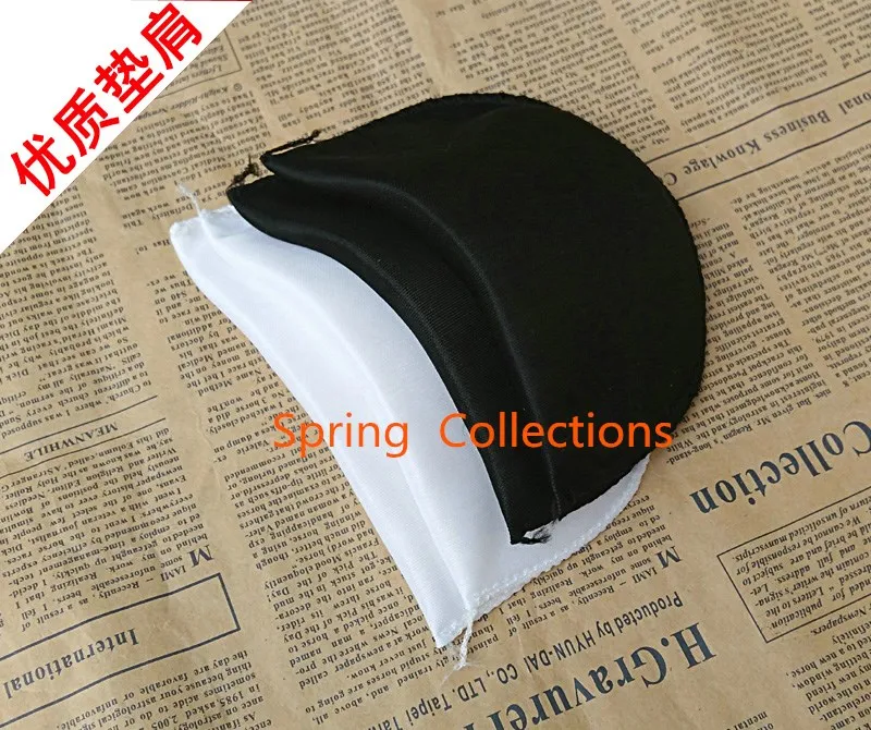 10 пара/лот аксессуары для пошива одежды белая рубашка губка наплечная накладка