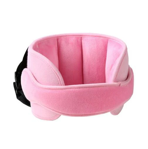Pink Автомобильное сиденье Подушка для головы позиционер поддержка удобные безопасные ремни решение сна шеи путешествия коляска мягкая cushion для ребенка - Цвет: Pink