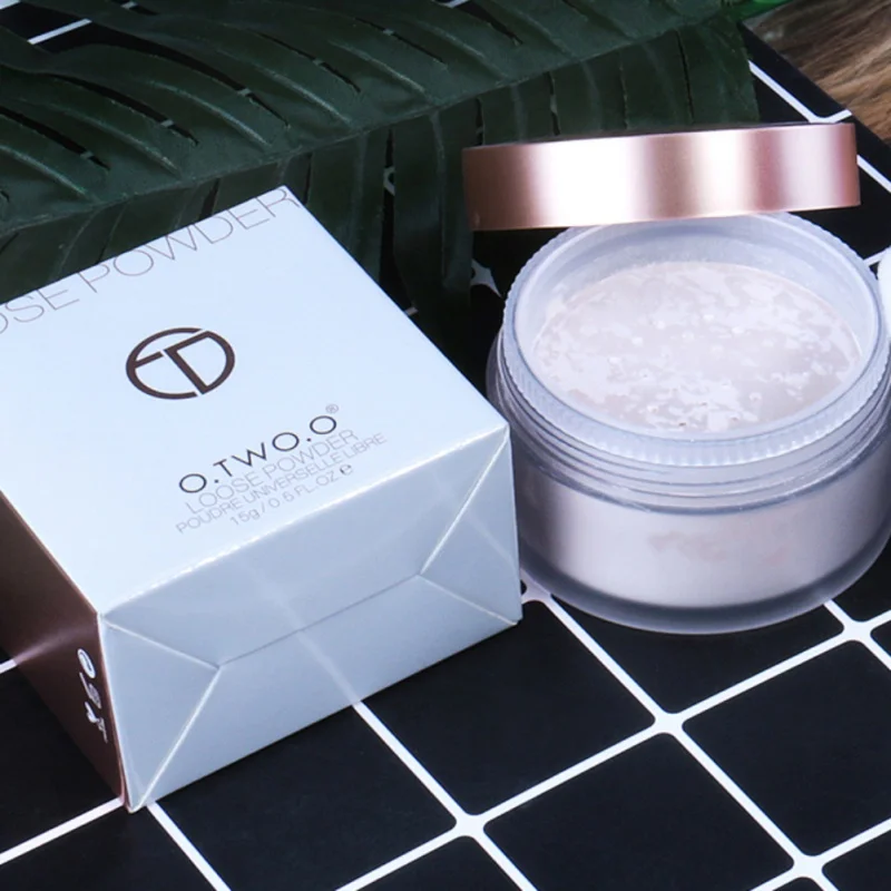 New Brand Smooth Matte Loose Powder With Cosmetic Puff Waterproof Transparent Finishing For Face Finish Setting Makeup |