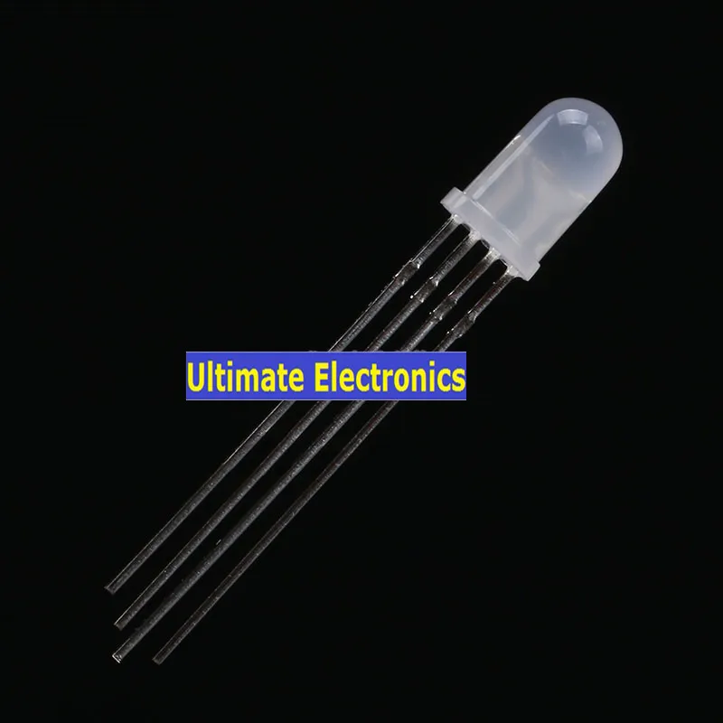 500 шт. 5 мм круглая головка туман красный синий зеленый четыре фута полноцветный