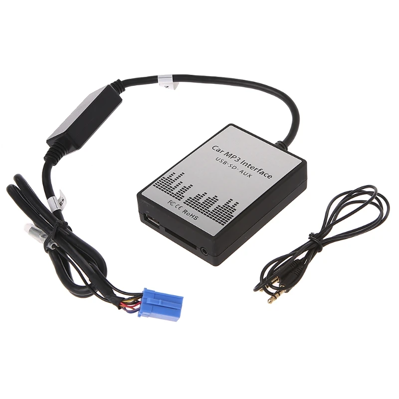 USB SD AUX Автомобильный MP3 радио цифровой CD Changer адаптер для Renault 8pin Clio Avantime Master Modus Dayton