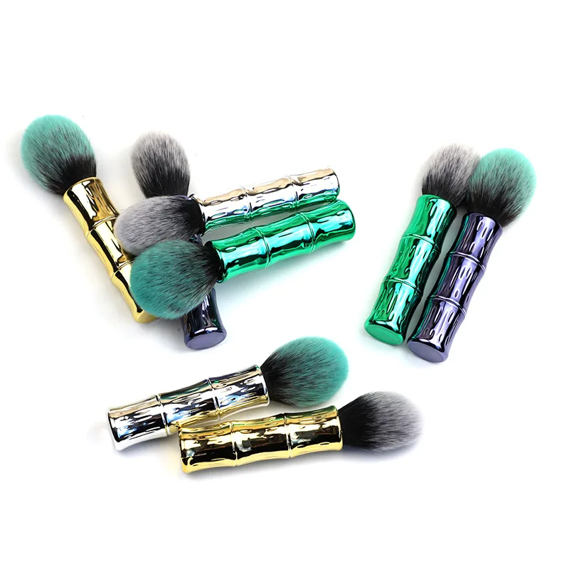 Professional Makeup Brushes Bamboo Festival Handle Cosmetics Blush Foundation Brush Tools For Face Powder Eye Shadow Eyeliner | Красота и