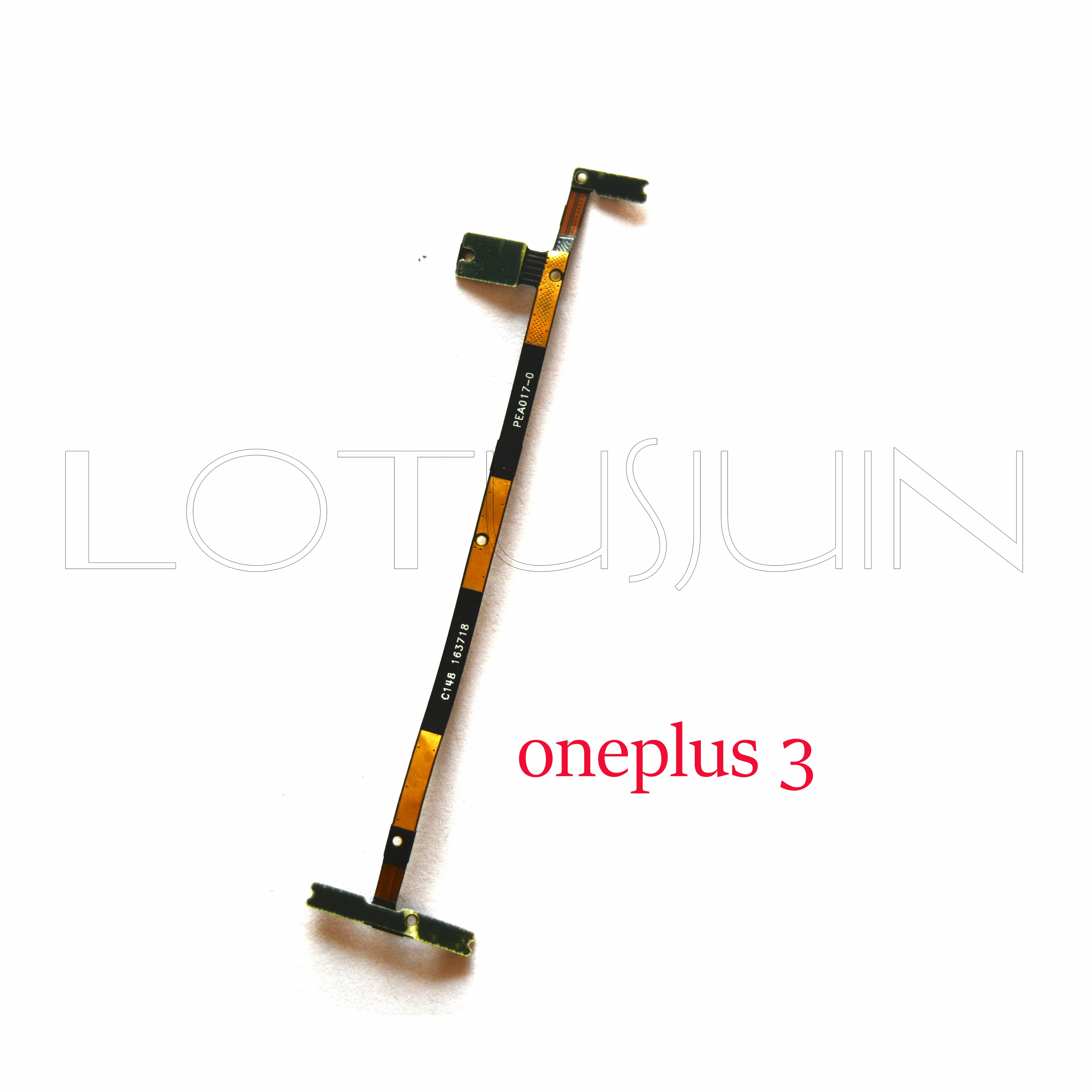 10 шт. кнопка включения/выключения громкости гибкий кабель для oneplus 1 2 3 3T X 5 5T A1000 A2000