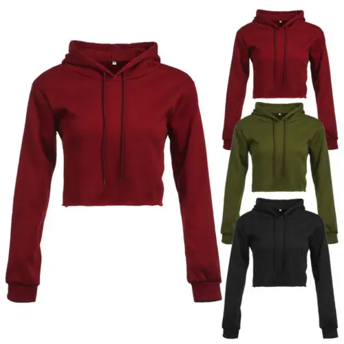 Женский свитер с капюшоном модный Повседневный Осенний|Женские толстовки и