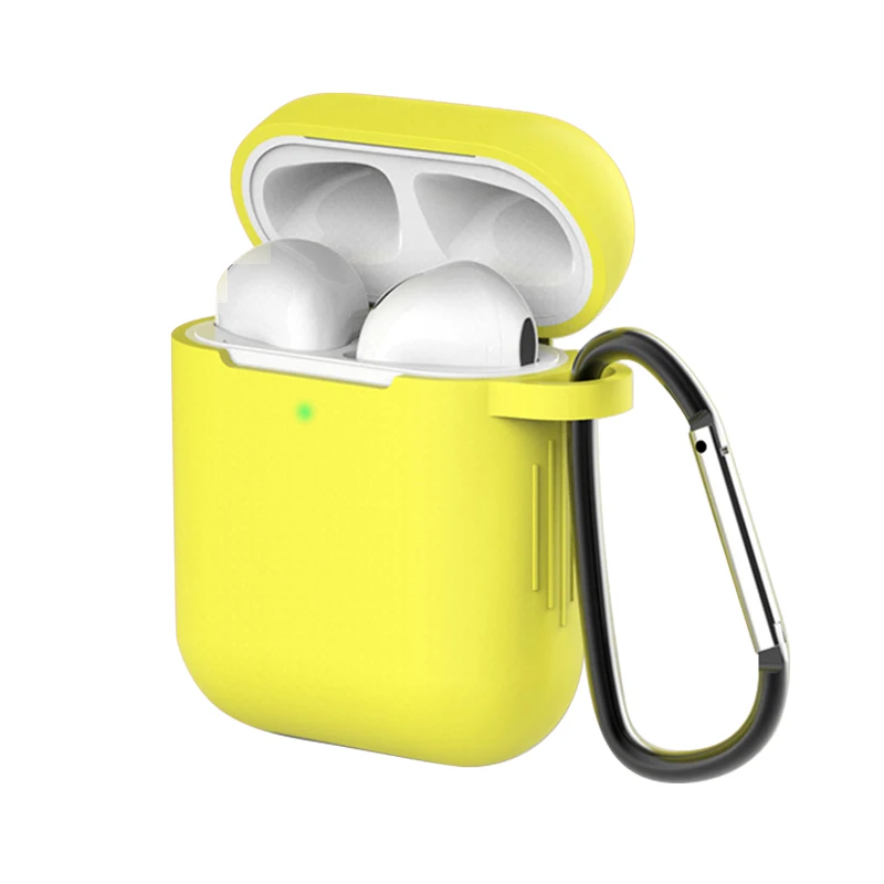 08 Мягкий силиконовый чехол из ТПУ для Airpods, аксессуары, защитный чехол, прозрачный Ультратонкий чехол, противоударный держатель для Apple Air Pods - Цвет: 08