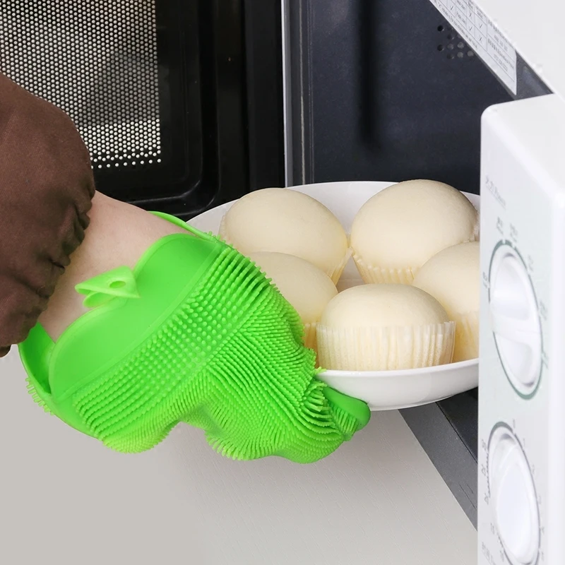 ZTSilicone щетка для мытья посуды бытовые щетки чаша металлическая Губка