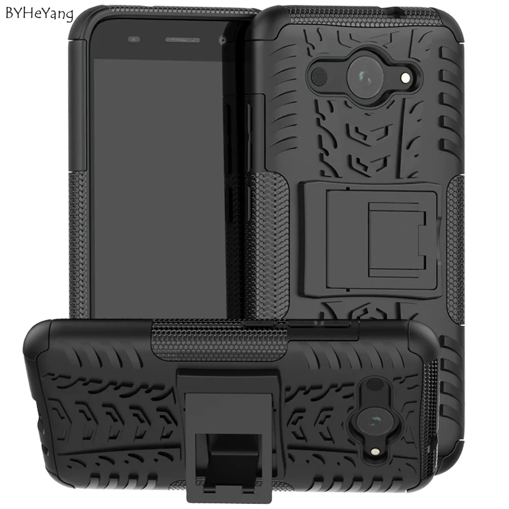 Byheyang чехол для Huawei Y3 2017 2018 CRO-L22 двухслойный защитный Funda Shell On (2018) TPU и PC |