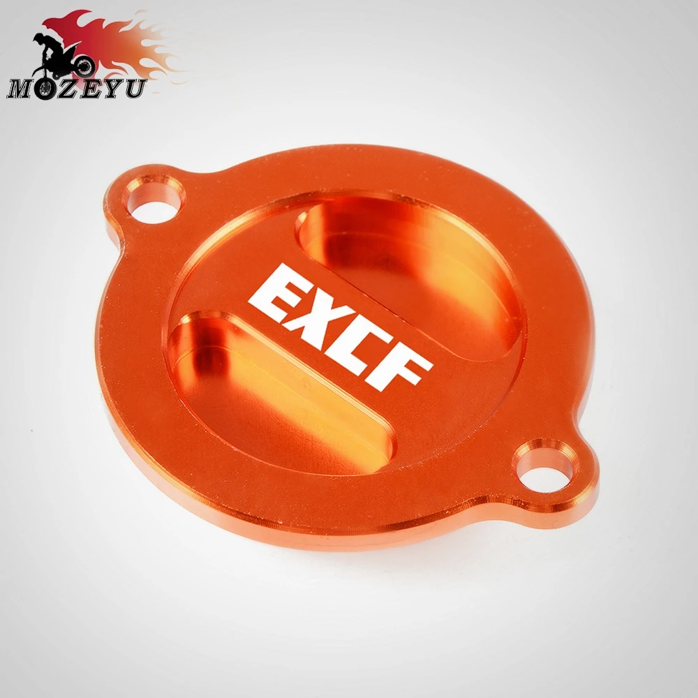 Алюминиевый Масляный топливный фильтр для мотоцикла 250 350EXC F 450EXC 500 EXC CNC|Накладки и