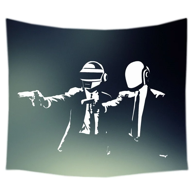 Daft панк дизайн настенный гобелен модный Настенный декор пляжное бикини