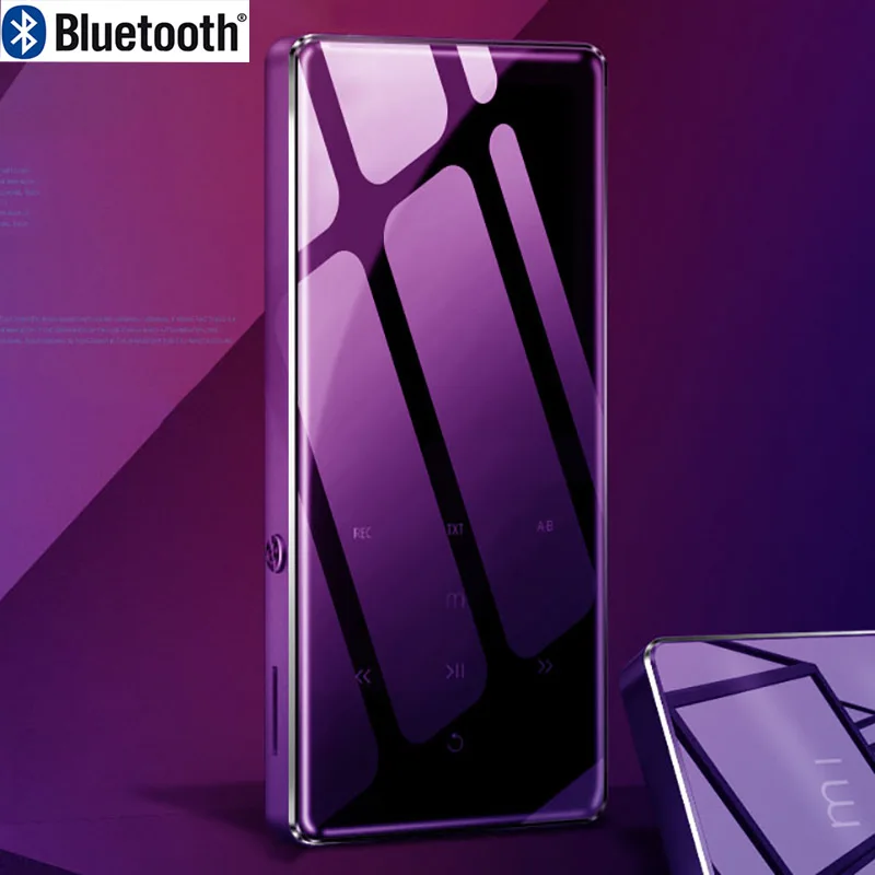 Новый металлический Bluetooth mp3 плеер 2 4 дюйма экран fm радио Электронная книга запись