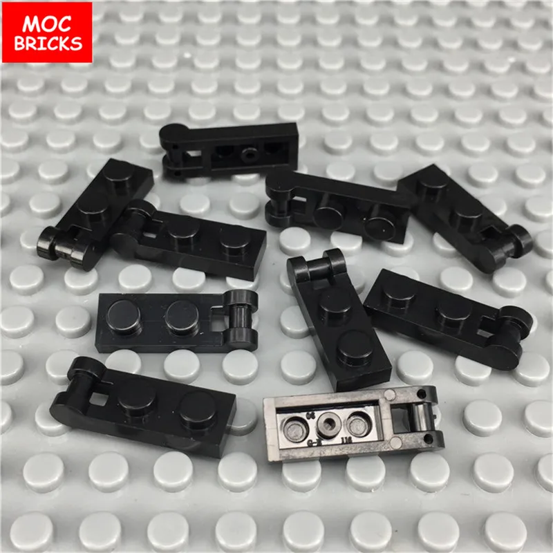 20 шт./лот MOC кирпичная пластина Модифицированная 1x2 с ручкой на концевых закрытых