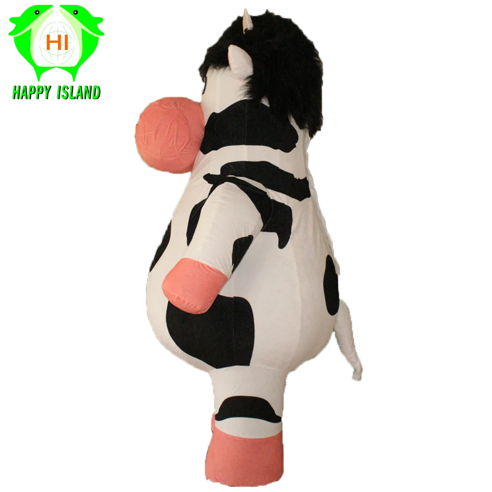 New Style Giant Cow Inflatable Costume Halloween Party Advertising 1.9M Tall Customized Cosplay Costumes for Adult | Тематическая