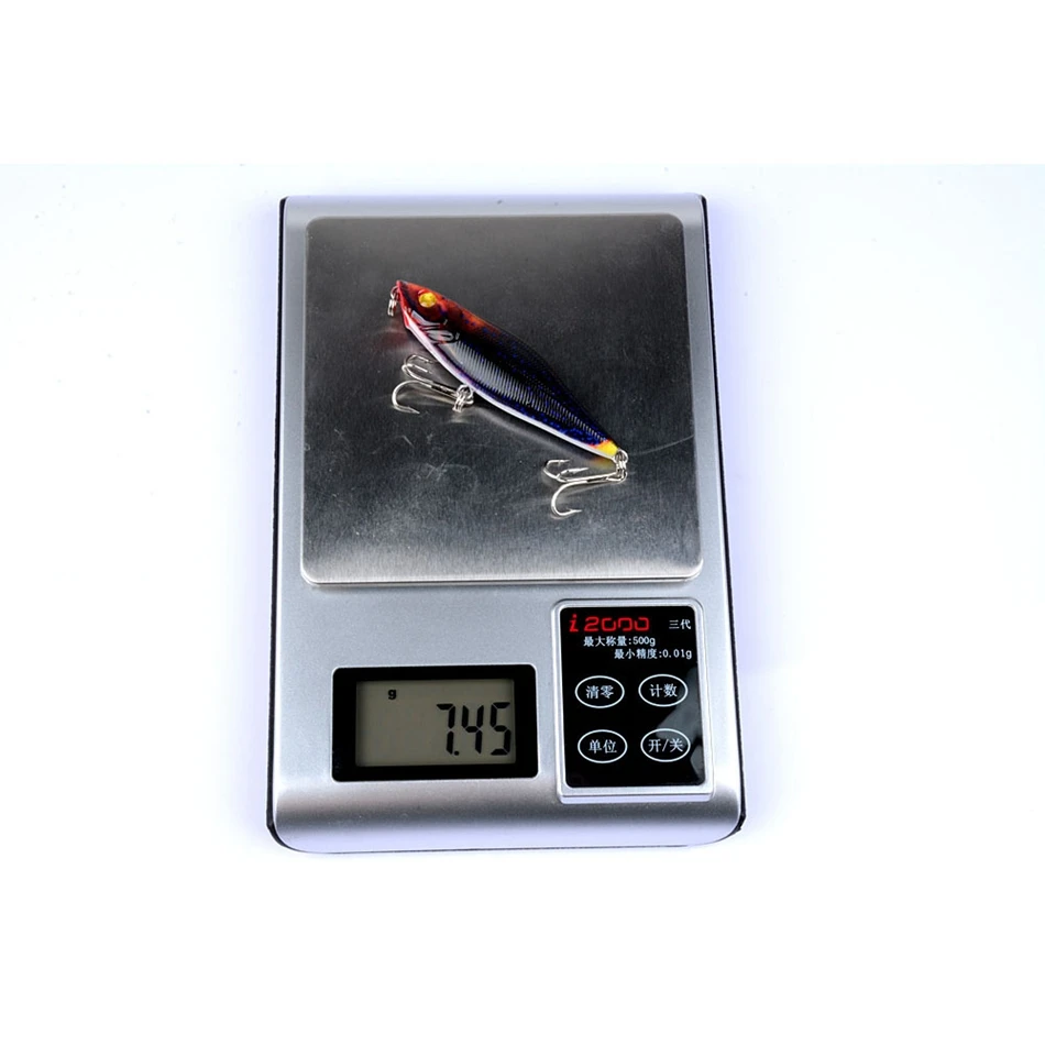 East Rain 7 5 см 5g окрашенные Topwater приманка для пресноводные морские рыболовные поппер