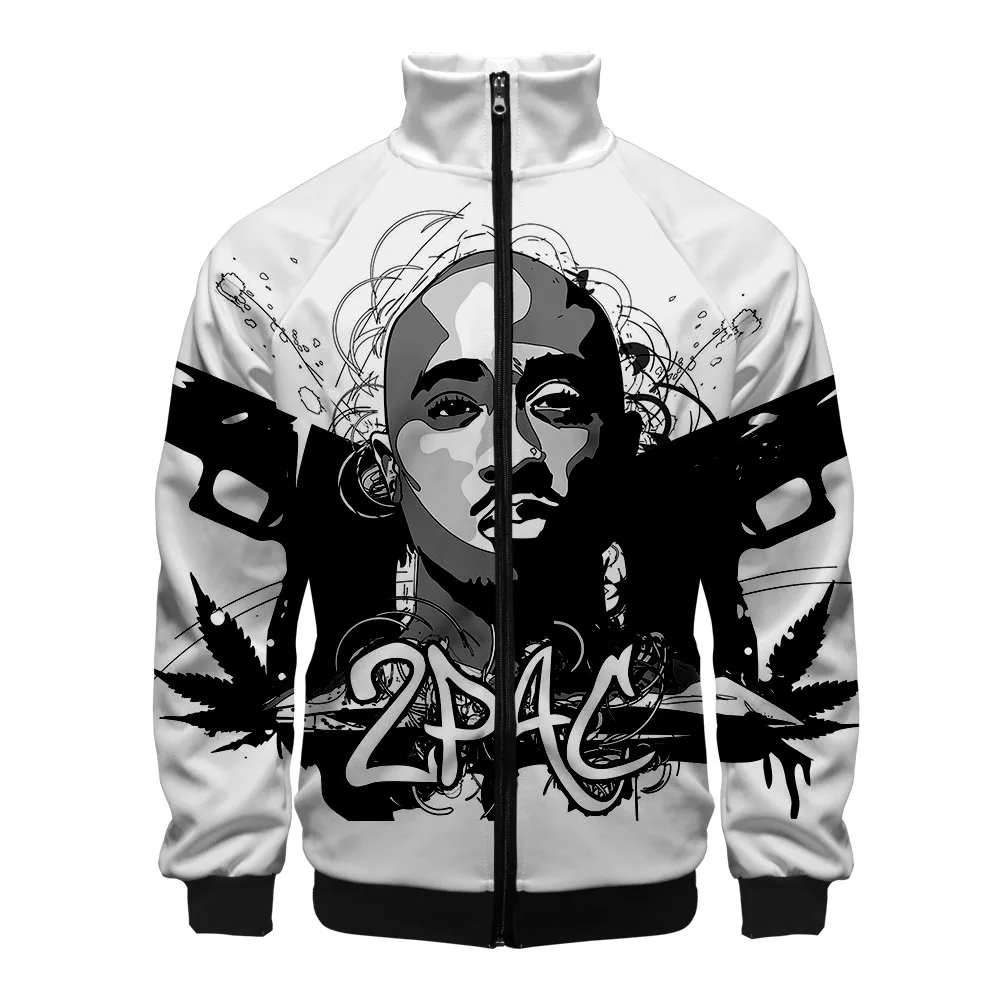 2pac Rapper Mans куртки и пальто Harajuku уличная мужская куртка в стиле хип хоп весна 2019 Blouson