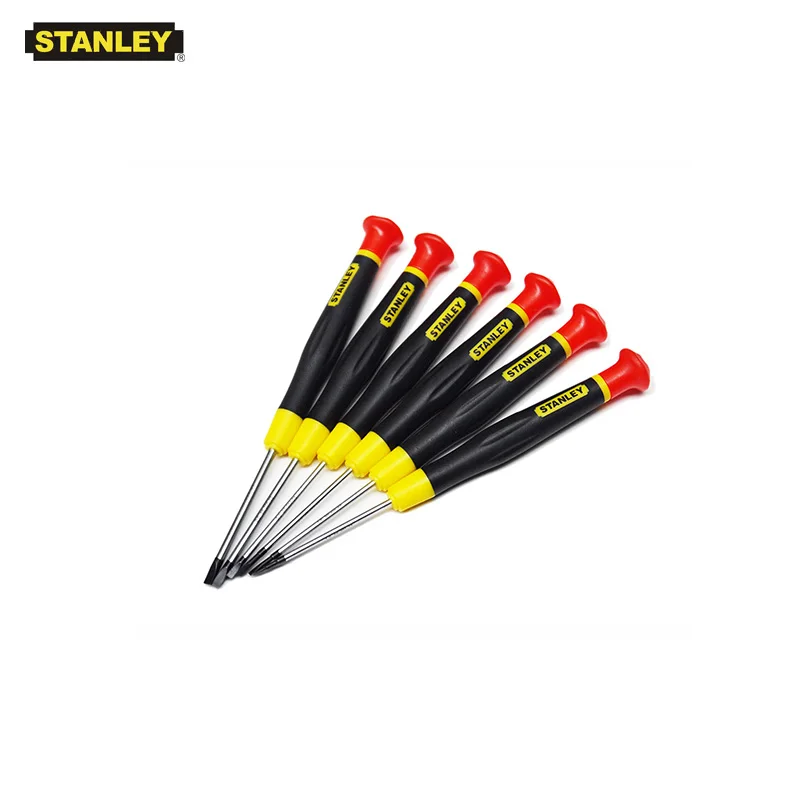 1 шт., Прецизионная плоская шлицевая мини-отвертка Stanley 1,0 мм, 1,6 мм, 1,8 мм, 2,0 мм, 2,5 мм, 3 мм, инструменты для открытия отверток - изображение