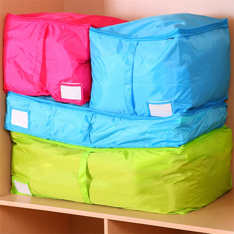 Красочная домашняя сумка для хранения одежды одеяло постельные принадлежности