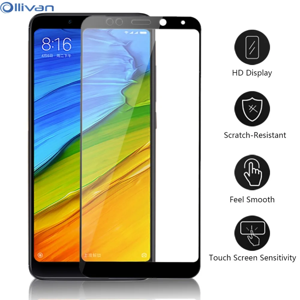 OLLIVAN для Xiaomi Redmi Note 5 Закаленное стекло плюс Защитная пленка экрана Pro Note5
