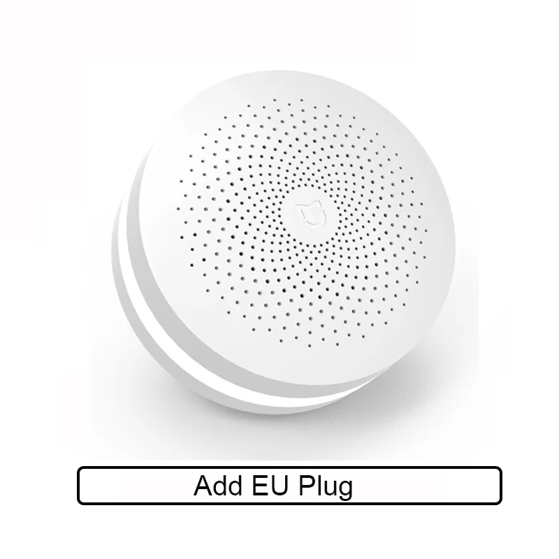 Add EU Plug Xiao mi jia умный Многофункциональный шлюз 2 сигнализация mi jia приложение пульт дистанционного управления умный для mi home приложение Android iOS - Цвет: Add EU Plug