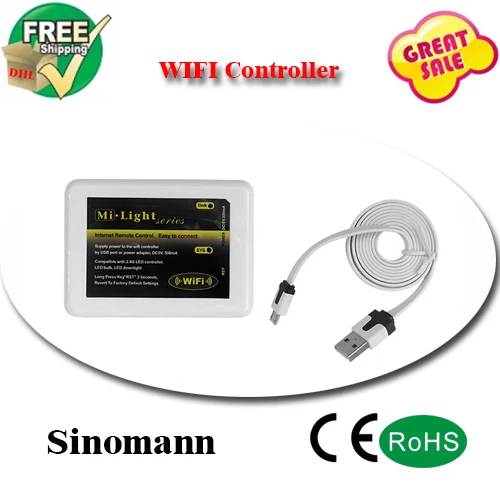 Wi-fi rgb из светодиодов контроллер 2.4 г умный свет RGBW / лампы накаливания газа ми wi-fi