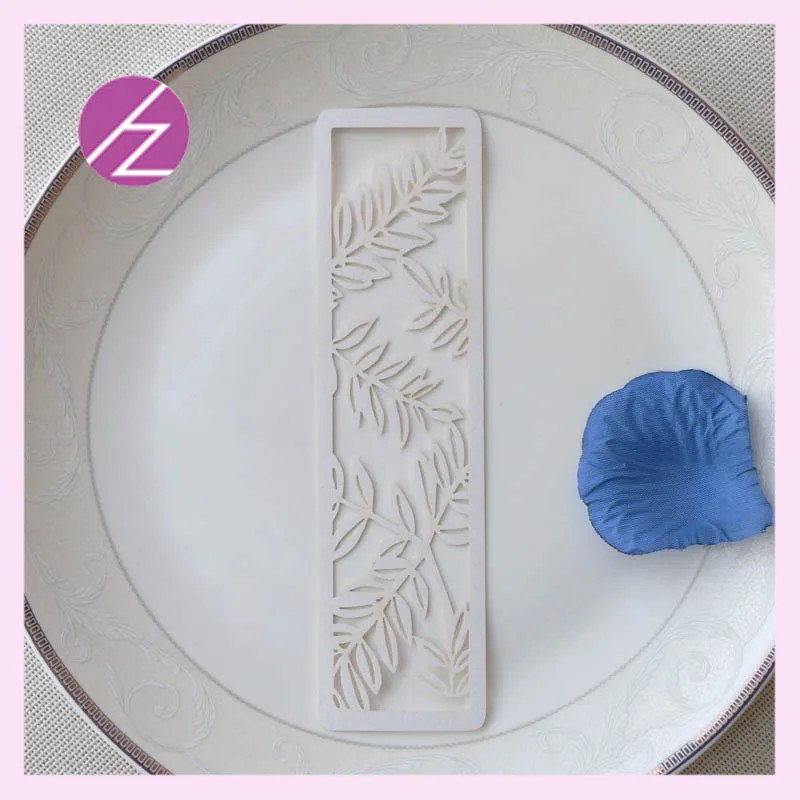 

100 pcs/lot Chinese Style Pearl Paper Bookmark Vintage Retro Leaves Design Book Mark For Books School Material Free Shipping