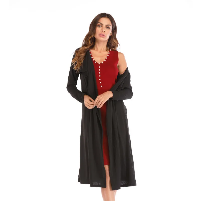 Casual Long Knitted Cardigan Women Clothes 2018 Autumn Ladies Sleeve Top Pull Femme Sueter Mujer Sweater Casaco Feminino |