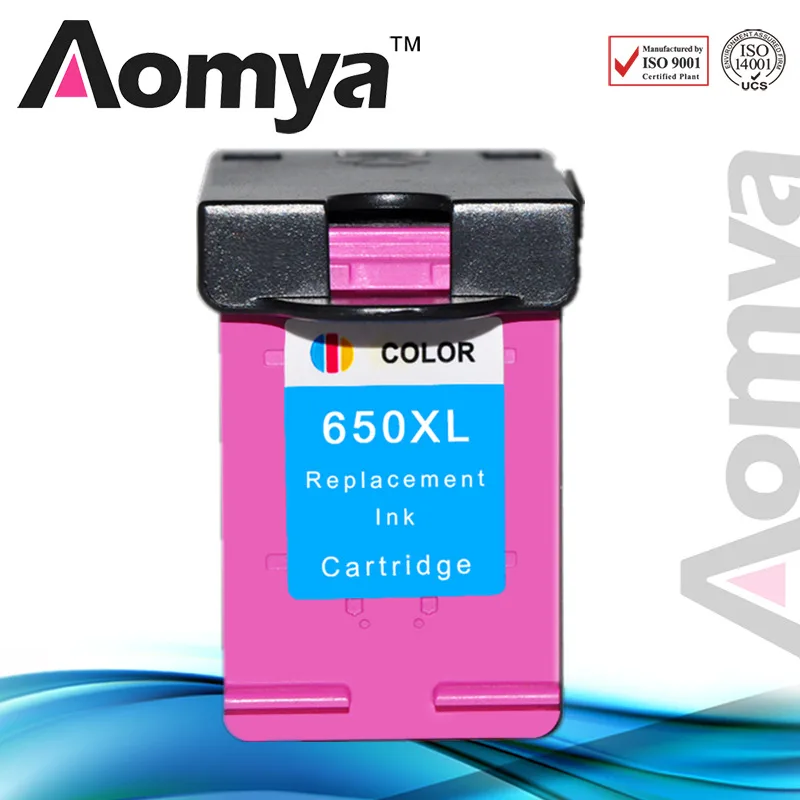 Aomya чернильный картридж для hp 650 Замена Deskjet 1015 1515 2515 2545 2645 3515|Чернильные картриджи|