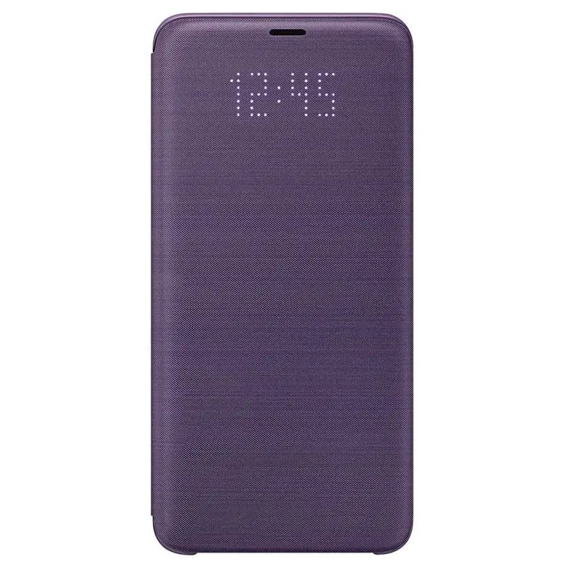 Для samsung S9 светодиодный умный кожаный чехол для samsung Galaxy S9 S9+ S9 Plus G960 G965 светодиодный умный чехол-кошелек флип-чехол