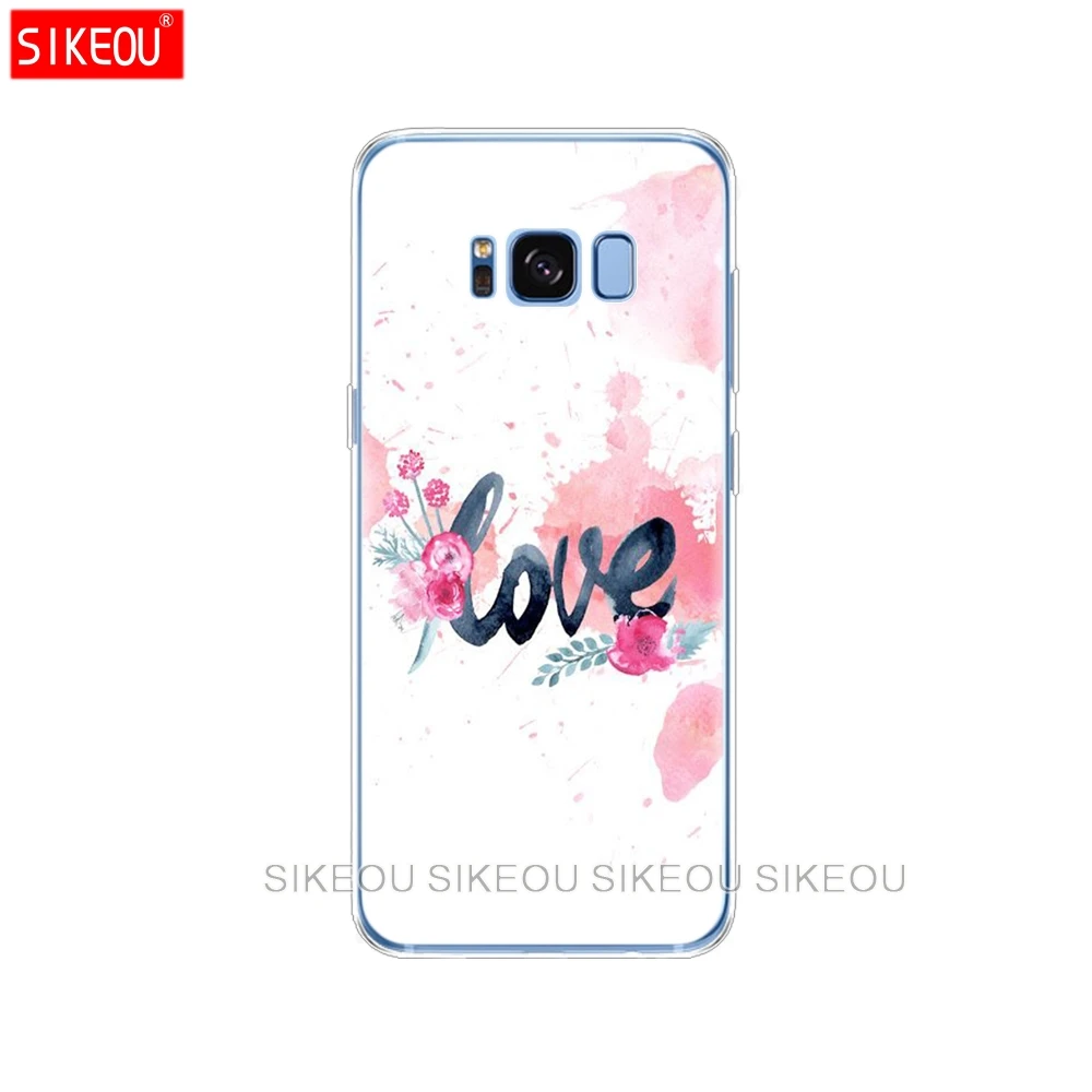 Силиконовый чехол для Samsung Galaxy S9 S8 S7 S6 edge S5 S4 S3 PLUS чехлы телефонов Вдохновляющие