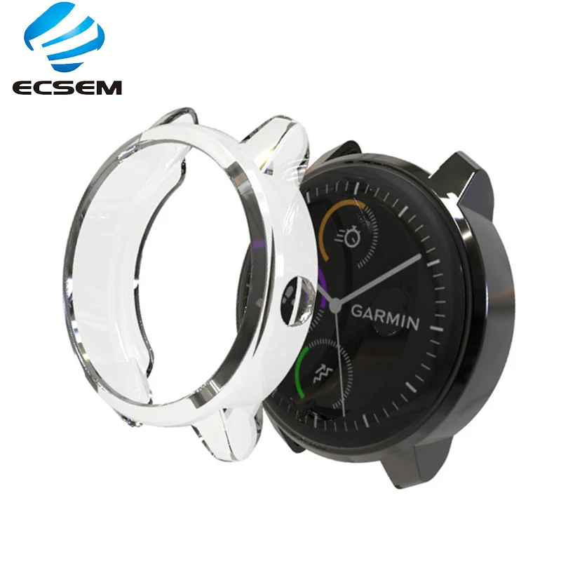 Защитный чехол из ТПУ с покрытием для Garmin vivoactive 3, аксессуары для тренировочных часов, противоударный чехол для vivoactive 3T shell