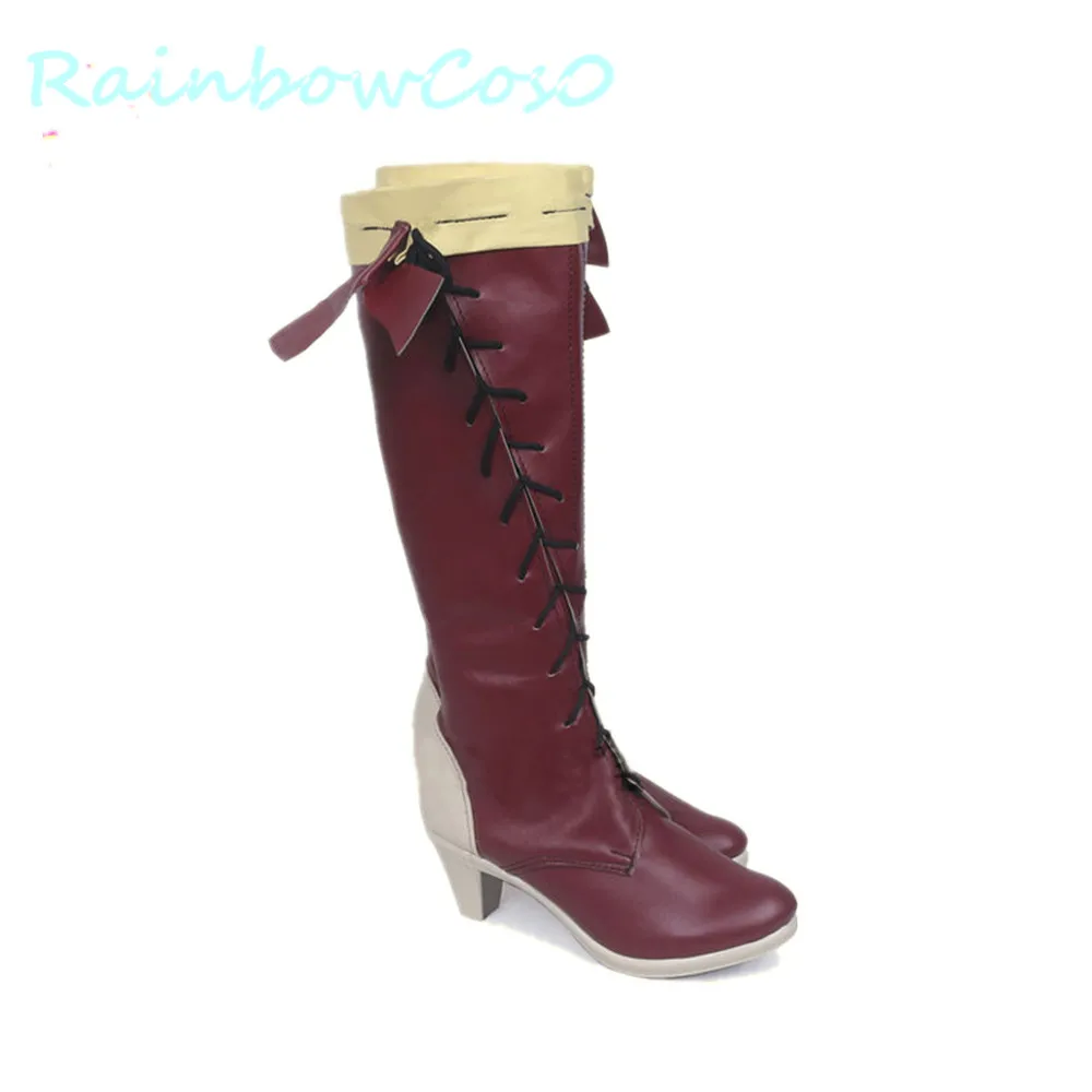 Бесплатная доставка обувь для косплея RainbowCos0 фиолетовая эверсадовая Cattleya Baudelaire